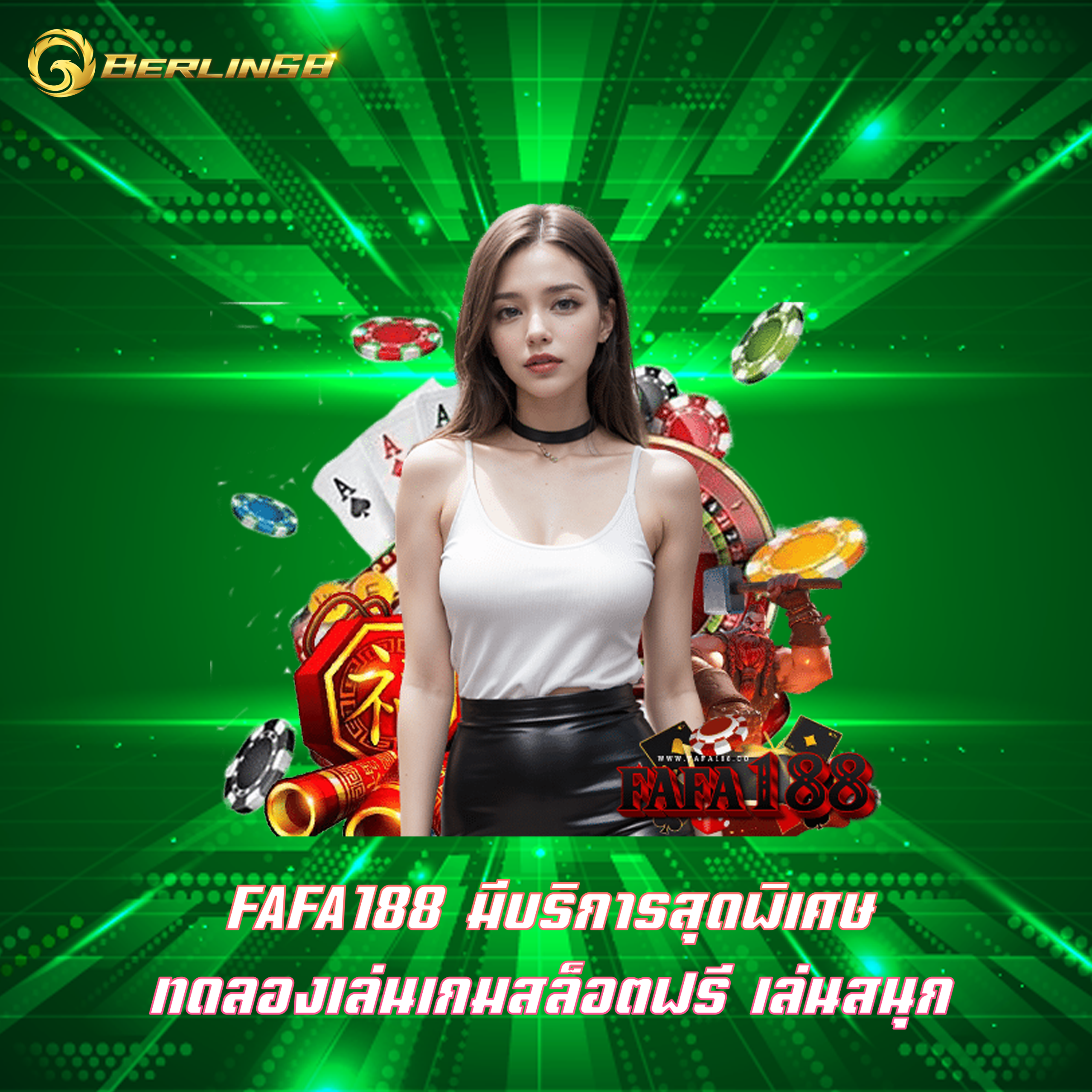 FAFA188 มีบริการสุดพิเศษ ทดลองเล่นเกมสล็อตฟรี เล่นสนุก